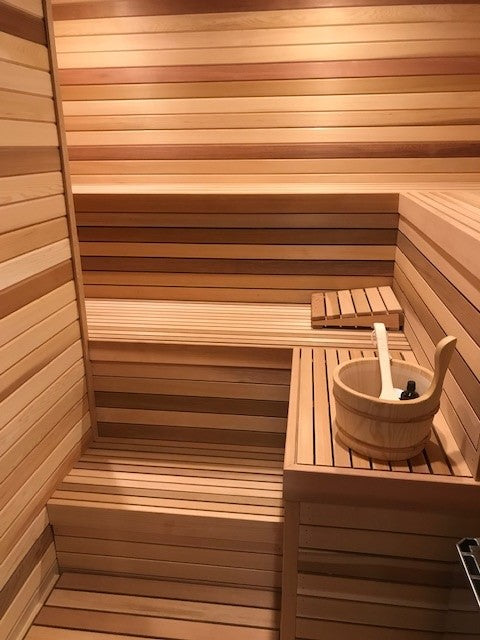 Sauna Bench - 3 Tier Cedar